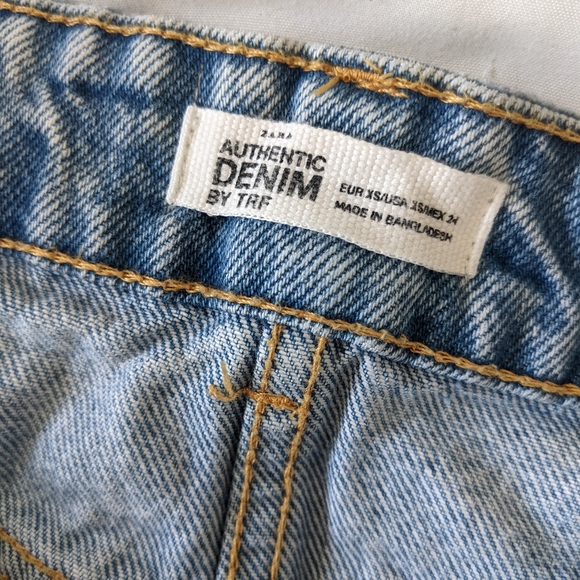 Zara denim mini skirt - Picture 4 of 8